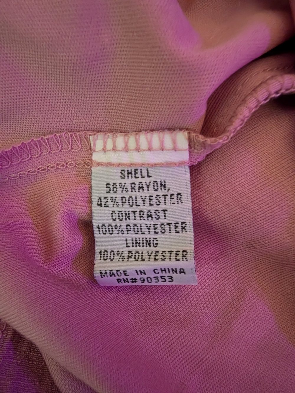 J Gee 3x Sleeveless Pink Tiered Midi Dress - Picture 5 of 5
